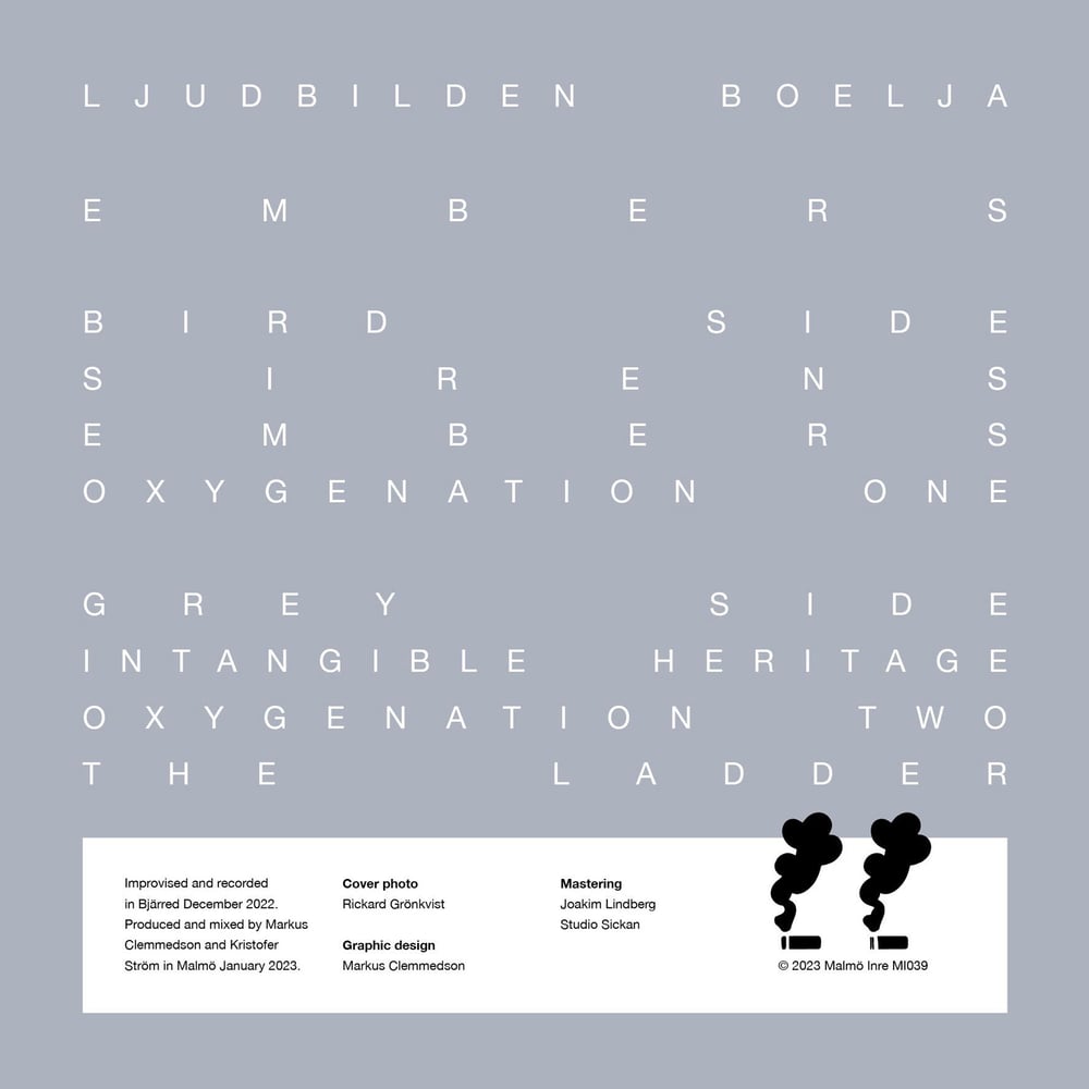 Boelja & Ljudbilden - Embers - LP
