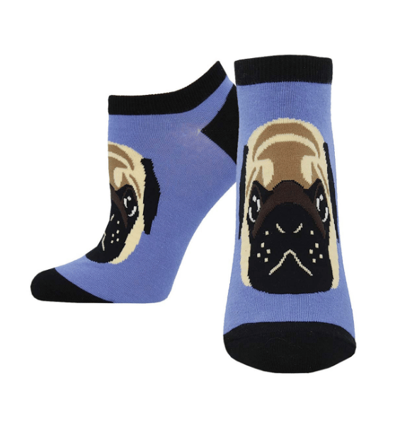 Image of Pug Footie Socks