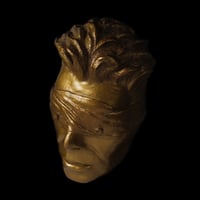 Image 4 of Gold Resin 'The Blind Prophet' Metallic Effect - David Bowie Sculpture