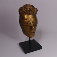 Image 5 of Gold Resin 'The Blind Prophet' Antique Effect - David Bowie Sculpture