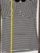 Image of Vtg. Gucci Black/White Striped Polo Shirt