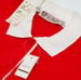 Image of Vtg. Gucci Red/Green Striped Polo Shirt