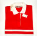 Image of Vtg. Gucci Red/Green Striped Polo Shirt