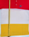 Image of Vtg. Gucci Red/White/Yellow Striped Polo Shirt 