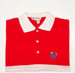 Image of Vtg. Gucci Red/White/Yellow Striped Polo Shirt 