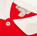 Image of Vtg. Gucci Red/White/Yellow Striped Polo Shirt 