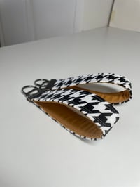 Image 3 of Hounds Tooth fabric key fobs 