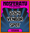 Nosferatu Festival 2024 Vendor Spot