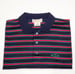 Image of Vtg. Gucci Red/Green/Blue Striped Polo Shirt 