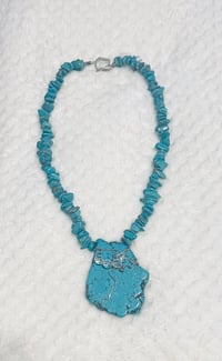 Image 1 of Unique Turquoise Necklace
