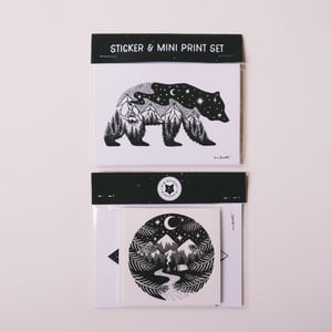 Mini Print & Sticker Set