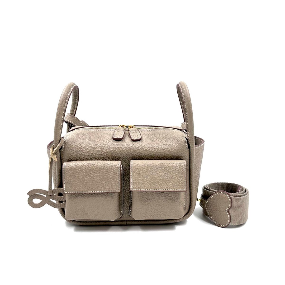Image of BRICK 22 TOGO LEATHER (GRIST)