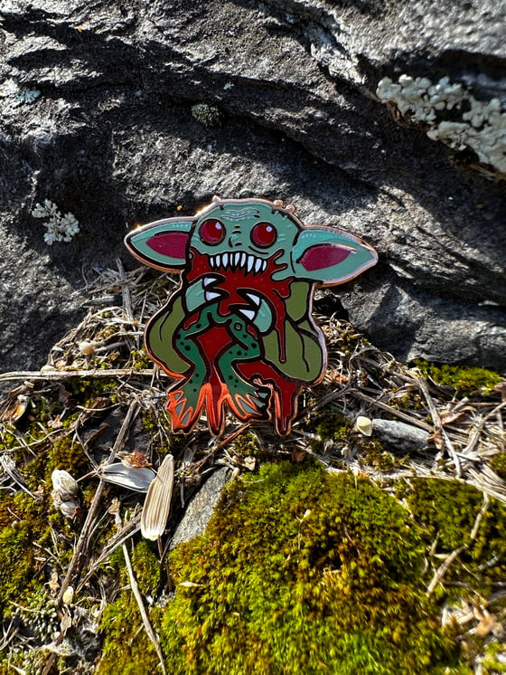 Image of Grogu 1.5" Hard Enamel Pin