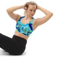 Image 4 of "Prism" Longline sports bra