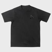 Cherry Blossom Tee (Black/White)