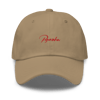 Khaki/Red Pyranha Dad hat