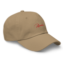 Khaki/Red Pyranha Dad hat