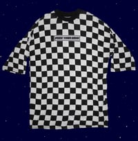 Image 1 of Free Your Mind checkered tee