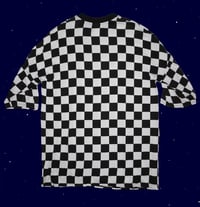 Image 2 of Free Your Mind checkered tee