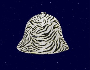 Kangol zebra stripe bucket hat