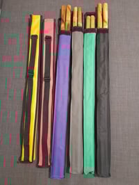 Image 1 of 10 PAIRS - Rattan Sticks 28x1 inch with Carry Bag Kali/Arnis/Escrima - Combat Koalas