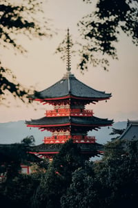 Image 4 of Kyoto temple - Fine Art - 30 copies / Signed 