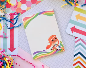 Groovy Ink Memo Pad