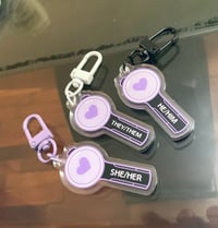 [KEYCHAINS] Army pronouns (3 options)