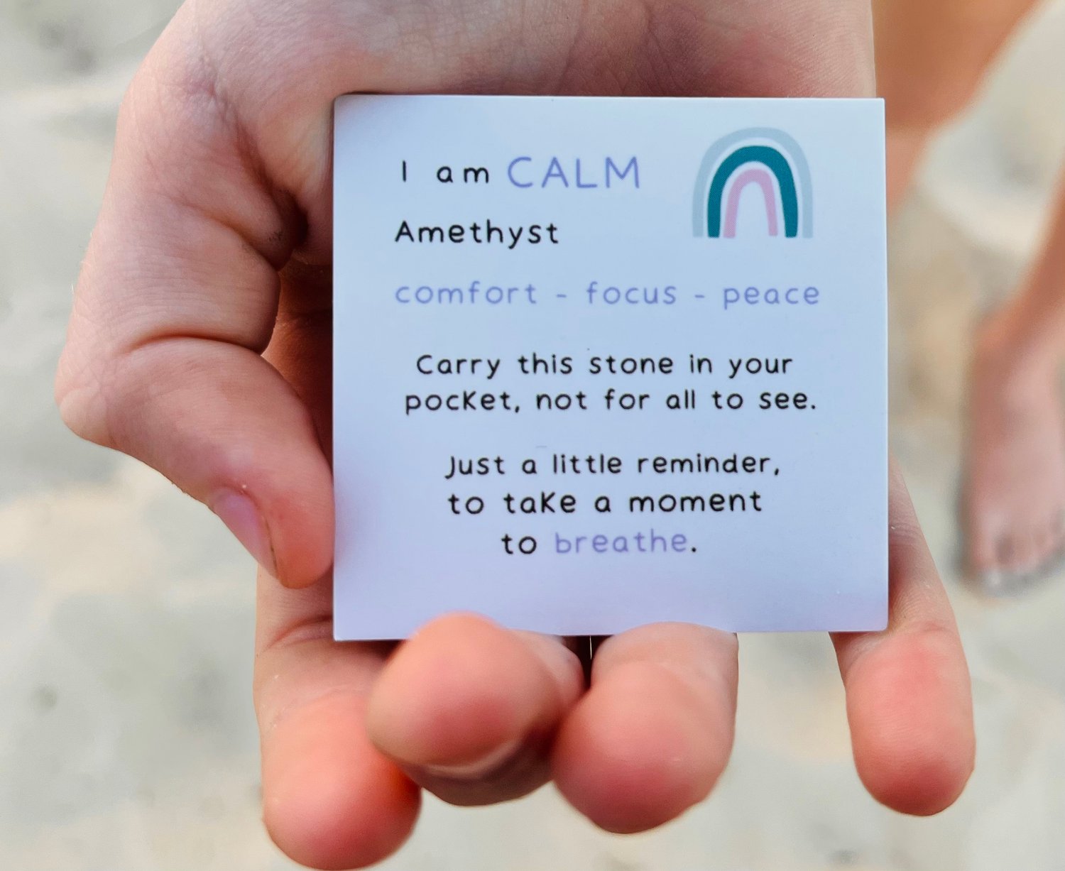 Image of I am CALM Calming Stone