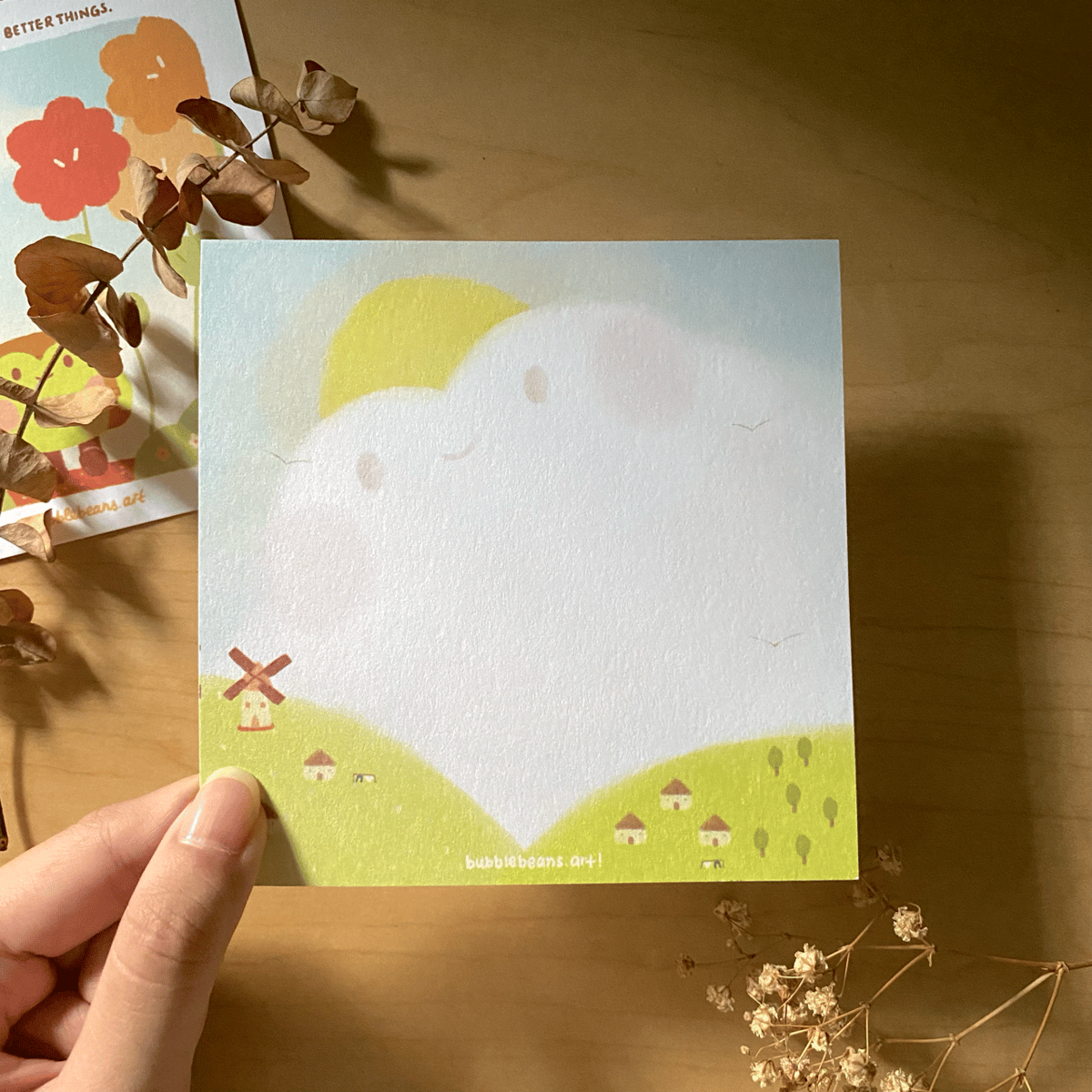 Image of The cloud is a frog? | Art Print