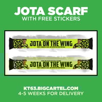 Jota Silk Scarf PRE ORDER WITH FREE STICKERS