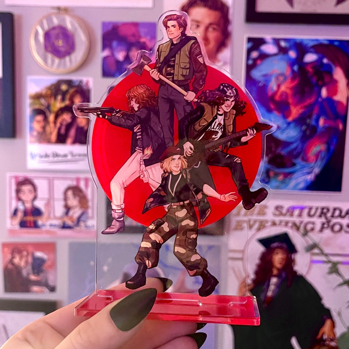 stranger things acrylic standee
