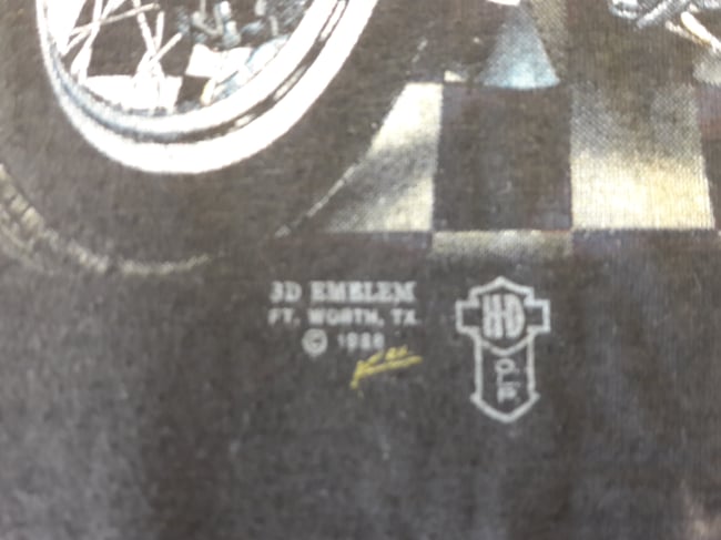 1988 Harley Davidson T-Shirt 