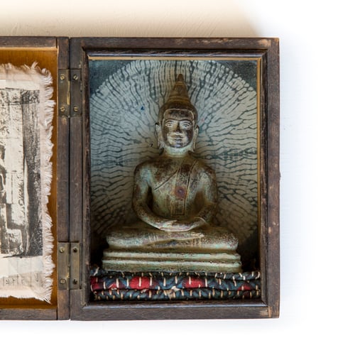 Image of Boîte à trésors "Bouddha & Apsara" - Cambodge