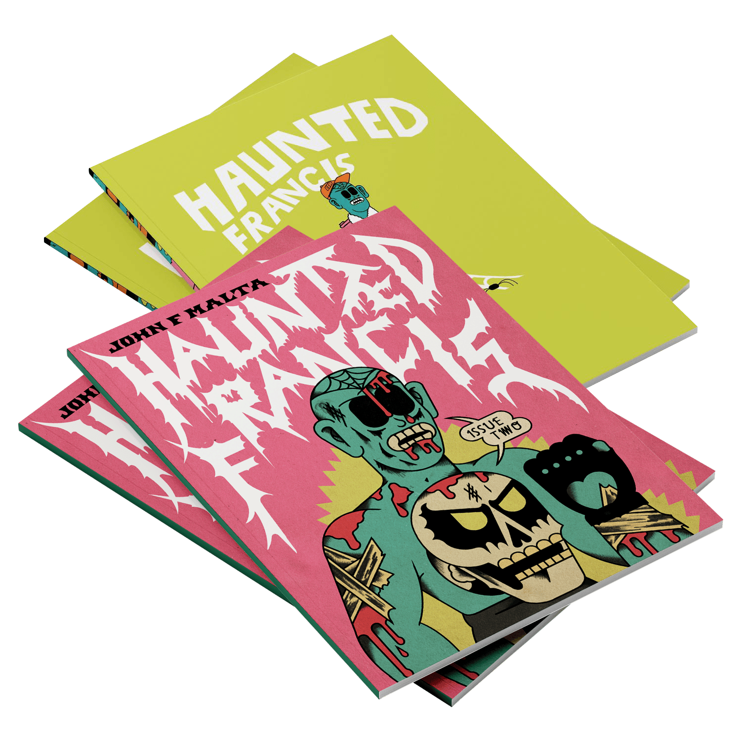 Haunted Francis Issue One + Issue Two Bundle