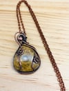 Fossil Coral Pendant