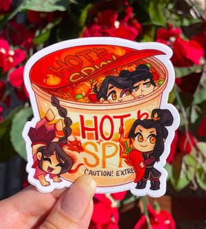 Fire Nation Kids Spicy Instant Ramen Sticker