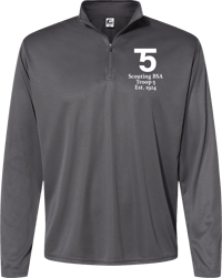 Dri-fit Quarter Zip - Gray