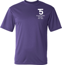 Image 1 of T5 dri-fit Purple Gladiator