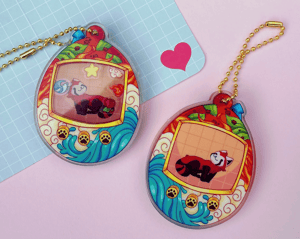 Tamagotchi Pabu Shaker Charm