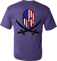 Image 2 of T5 dri-fit Purple Gladiator