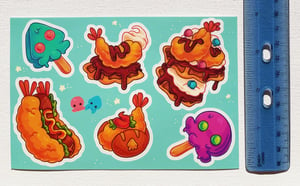 Fast Food Sticker Sheets