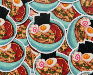 Ramen Sticker