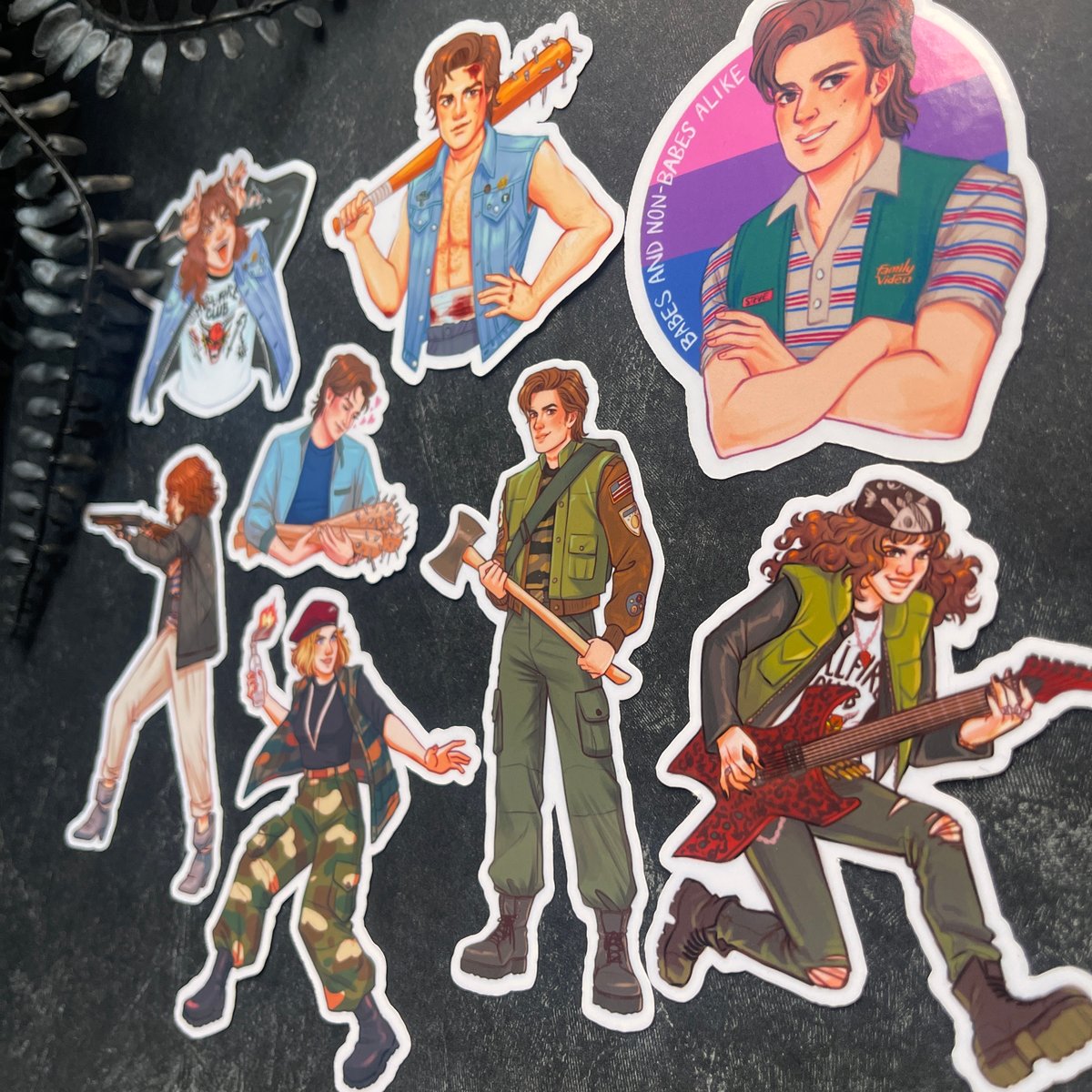 stranger things stickers