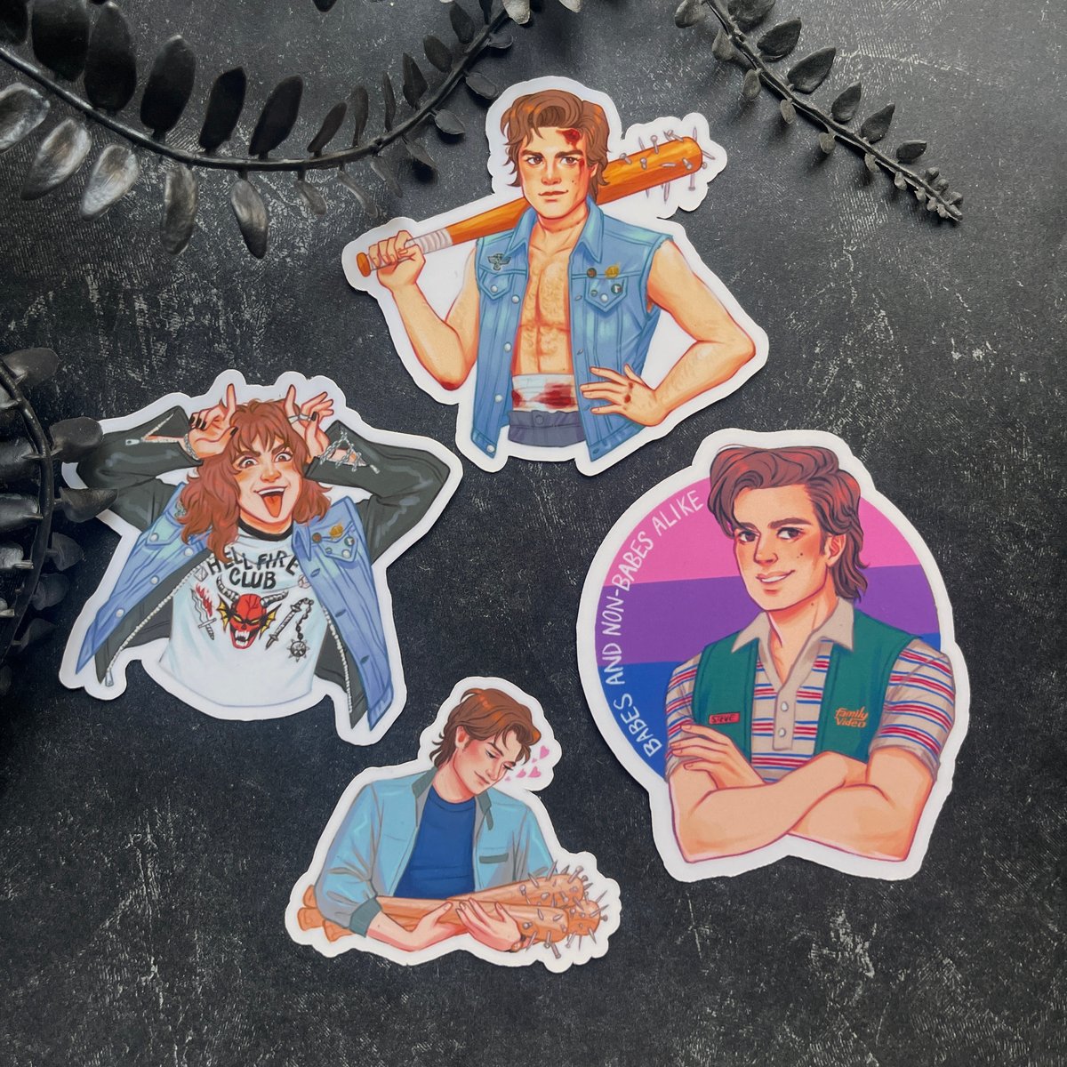 stranger things stickers