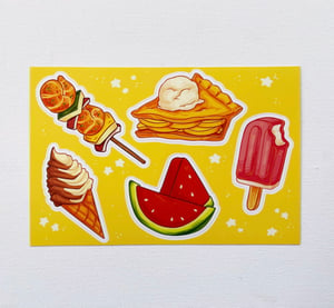 Seasonal Foodie Favorites Sticker Sheet