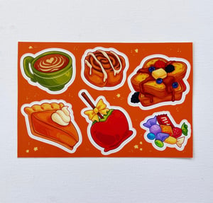 Seasonal Foodie Favorites Sticker Sheet