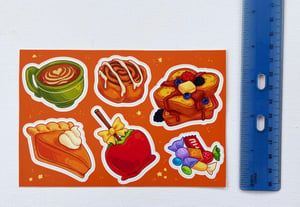 Seasonal Foodie Favorites Sticker Sheet