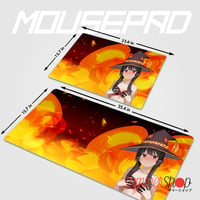 Image 2 of KonoSuba - Arue, Megumin, Yunyun Bikini Mousepad