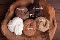 Image 2 of Newborn knitted wrap